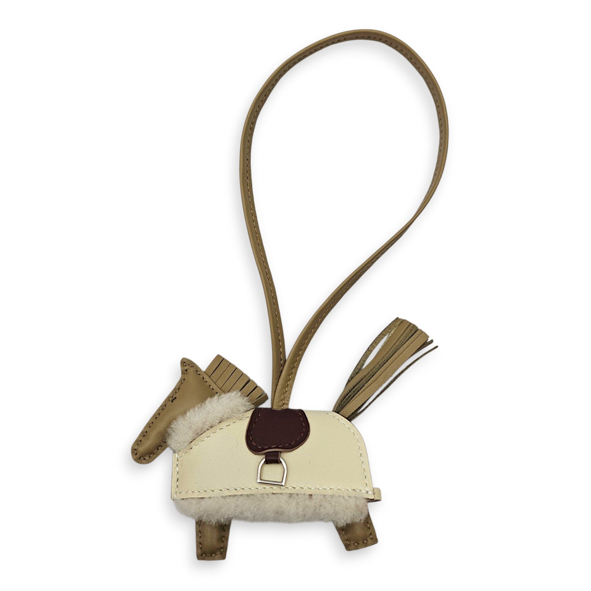 Rodeo Robeo  PM Beige Marfa/Craie/Terre Charm Palladium hardware CL2608-023039 2