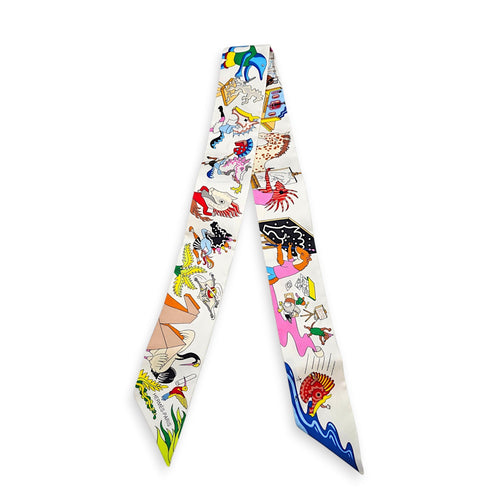 Academia Hippica Multi Twilly in Silk CL2608-023044 2