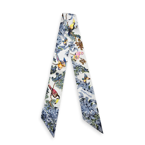 Equateur Gris perle/jaune/vert Twilly in Silk CL2608-023047 2