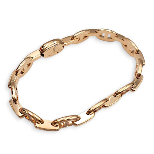 Chaine d'ancre Enchainee, 266 Diamonds, 1.70 Carat SH Bracelet in Rose Gold Hardware