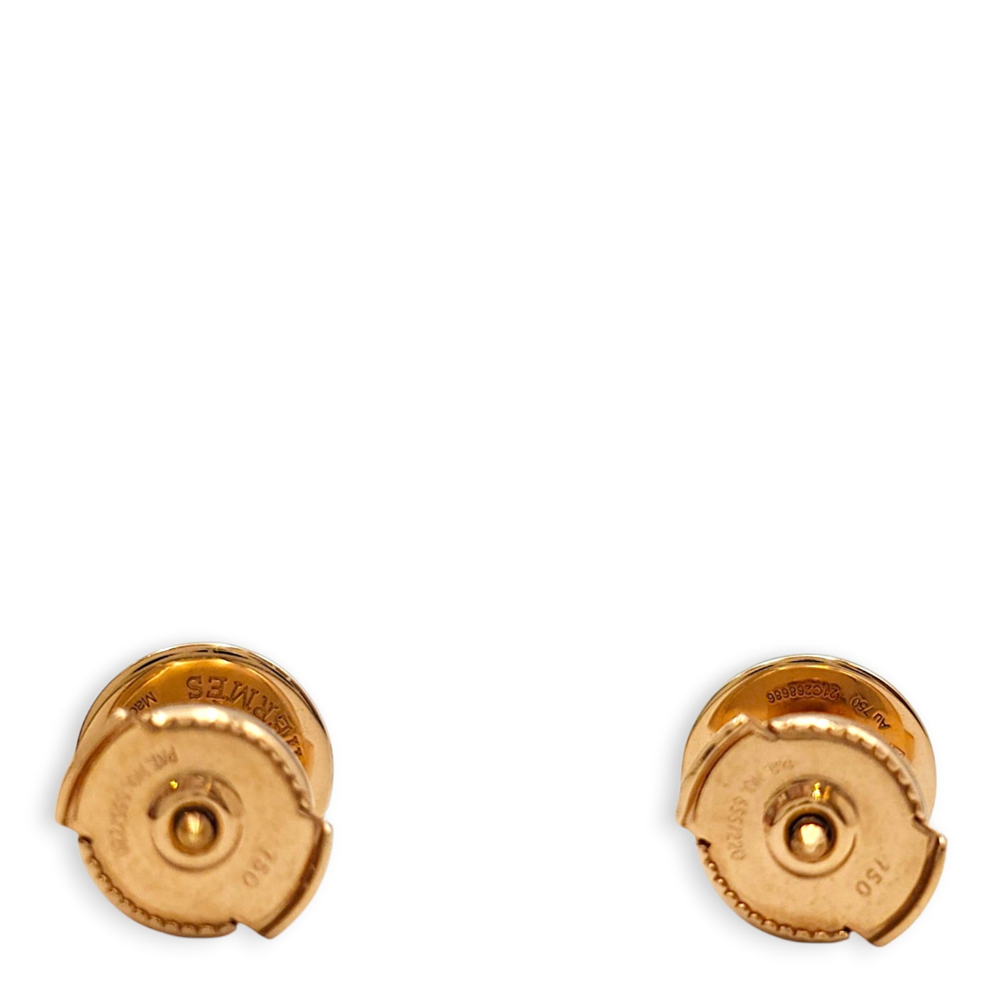 H Ex Libris TPM Earrings in Rose Gold Hardware