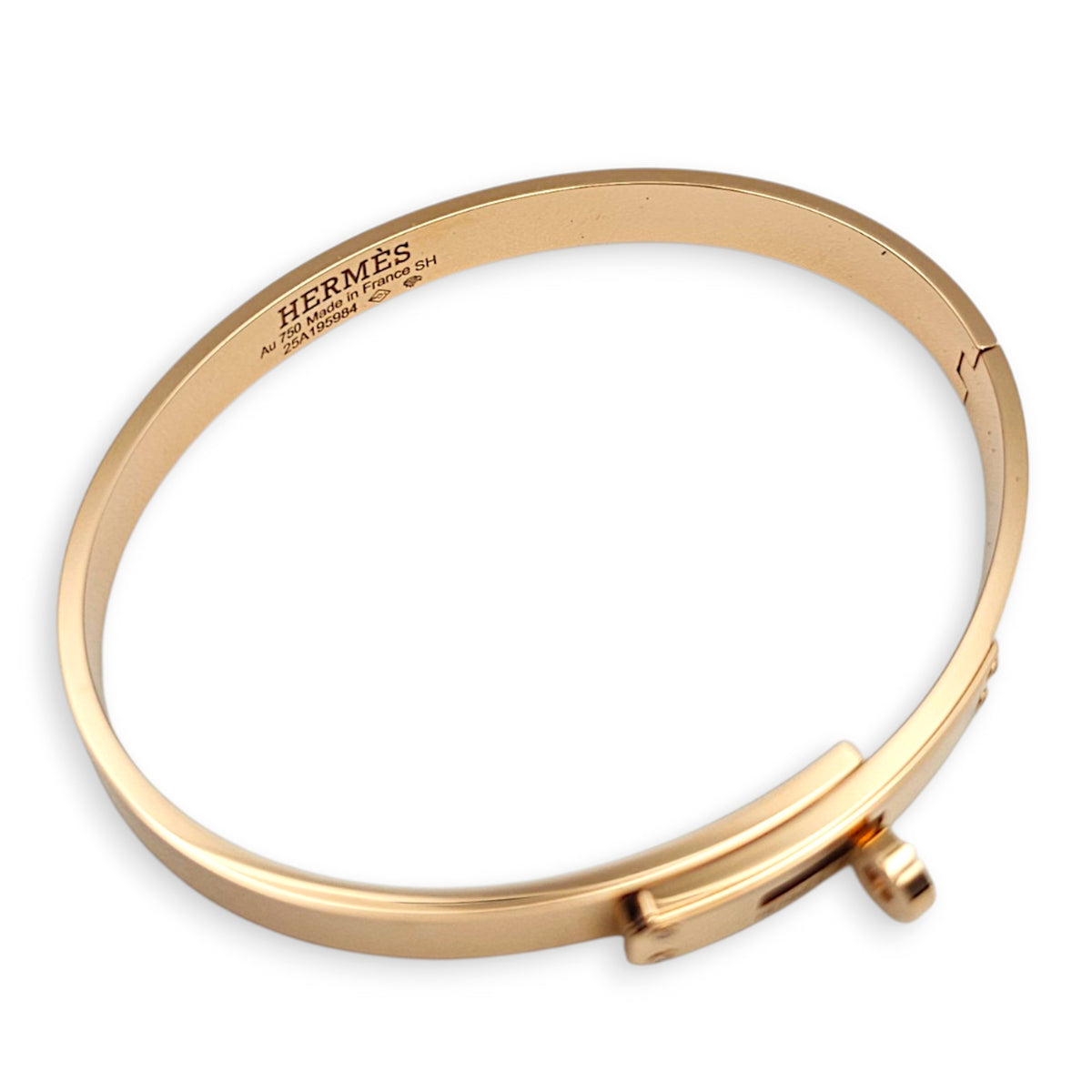 Kelly PM, 4 Diamonds, 0.02 Carat SH Bracelet in Rose Gold Hardware