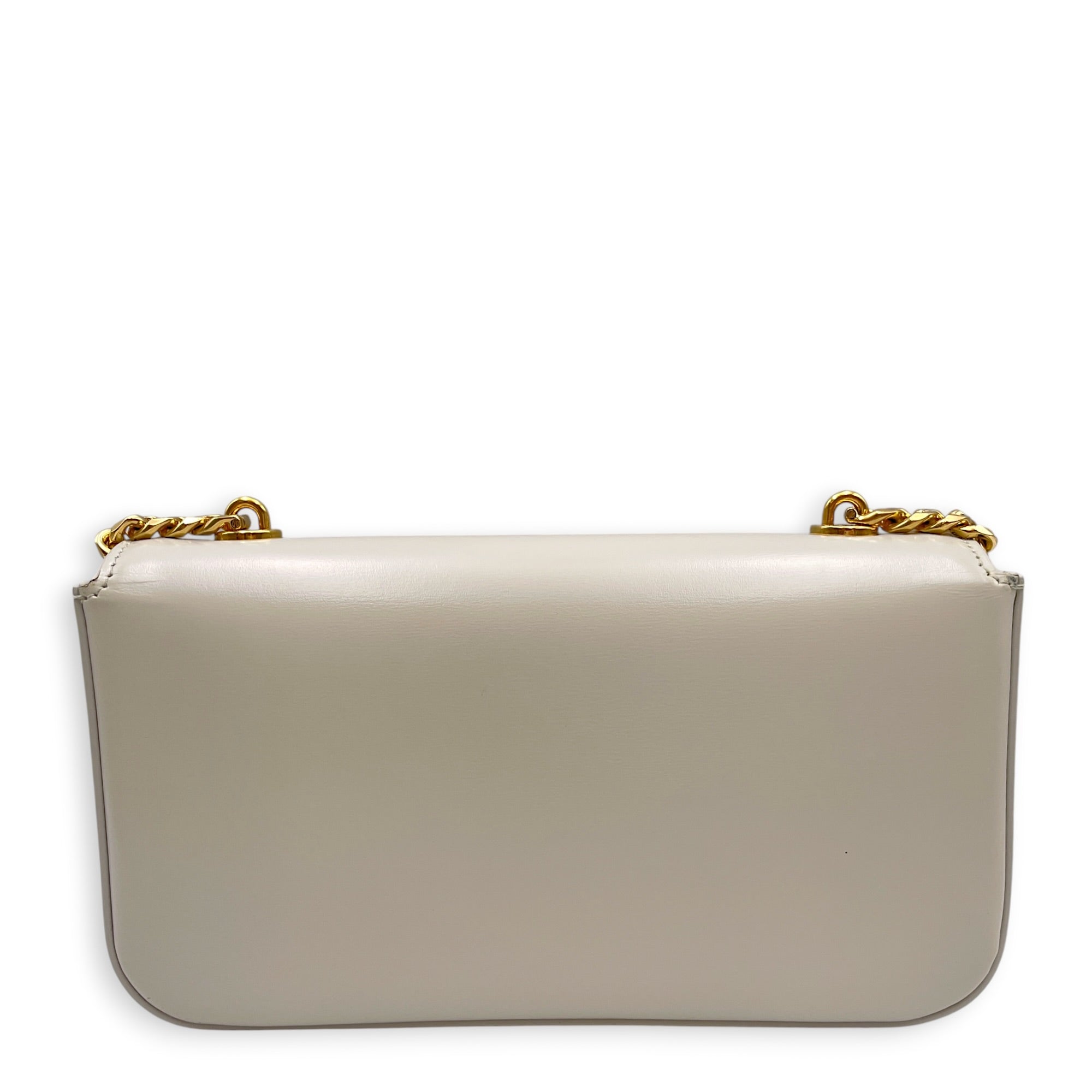 Triomphe 20cm  Grey Shoulder Bag in Calfskin Gold hardware CL2608-023061 2