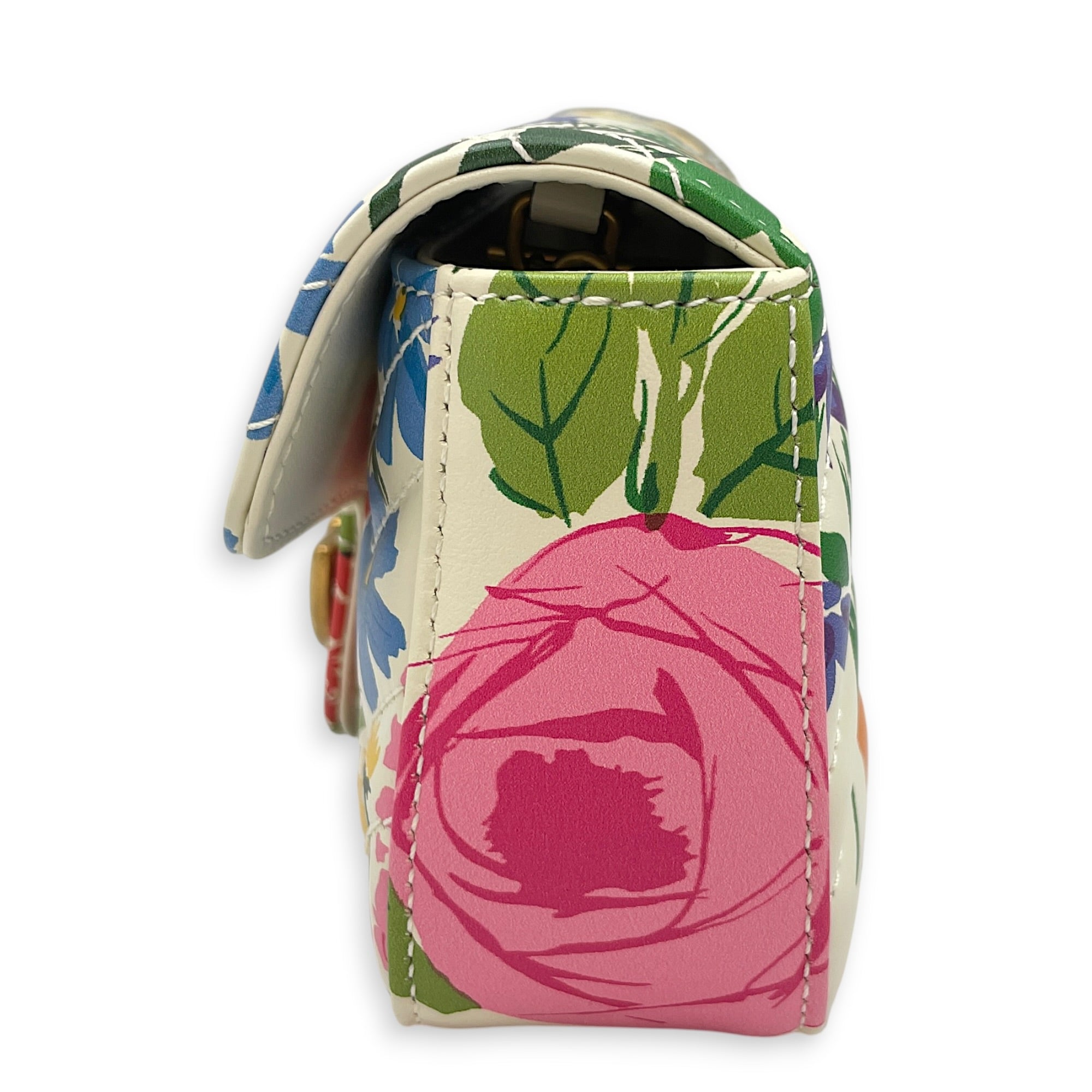 GG x Ken Scott Marmont  Multi-colour Shoulder Bag in Calfskin Gold hardware CL2608-023064 5