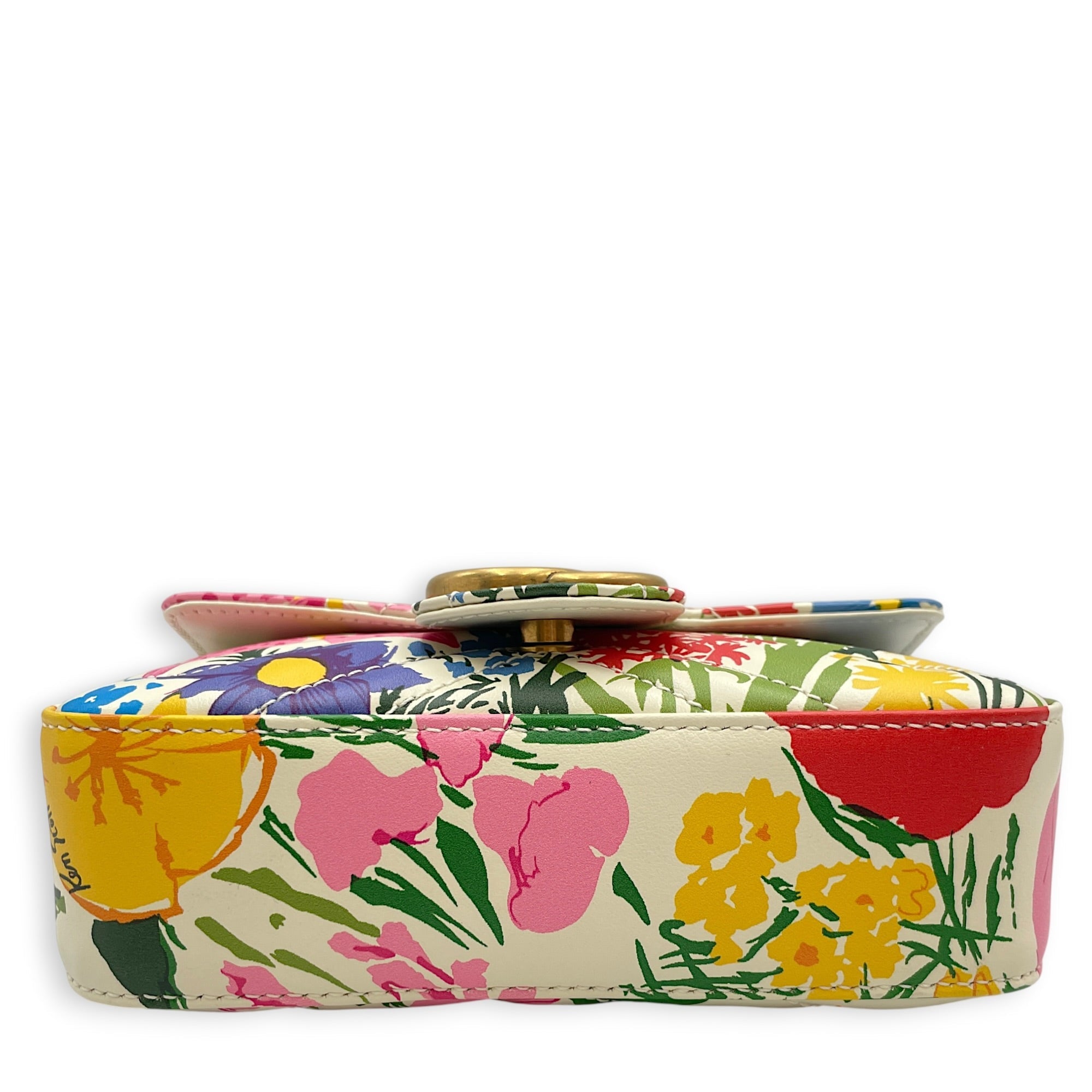 GG x Ken Scott Marmont  Multi-colour Shoulder Bag in Calfskin Gold hardware CL2608-023064 6