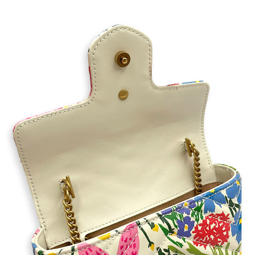 GG x Ken Scott Marmont  Multi-colour Shoulder Bag in Calfskin Gold hardware CL2608-023064 7