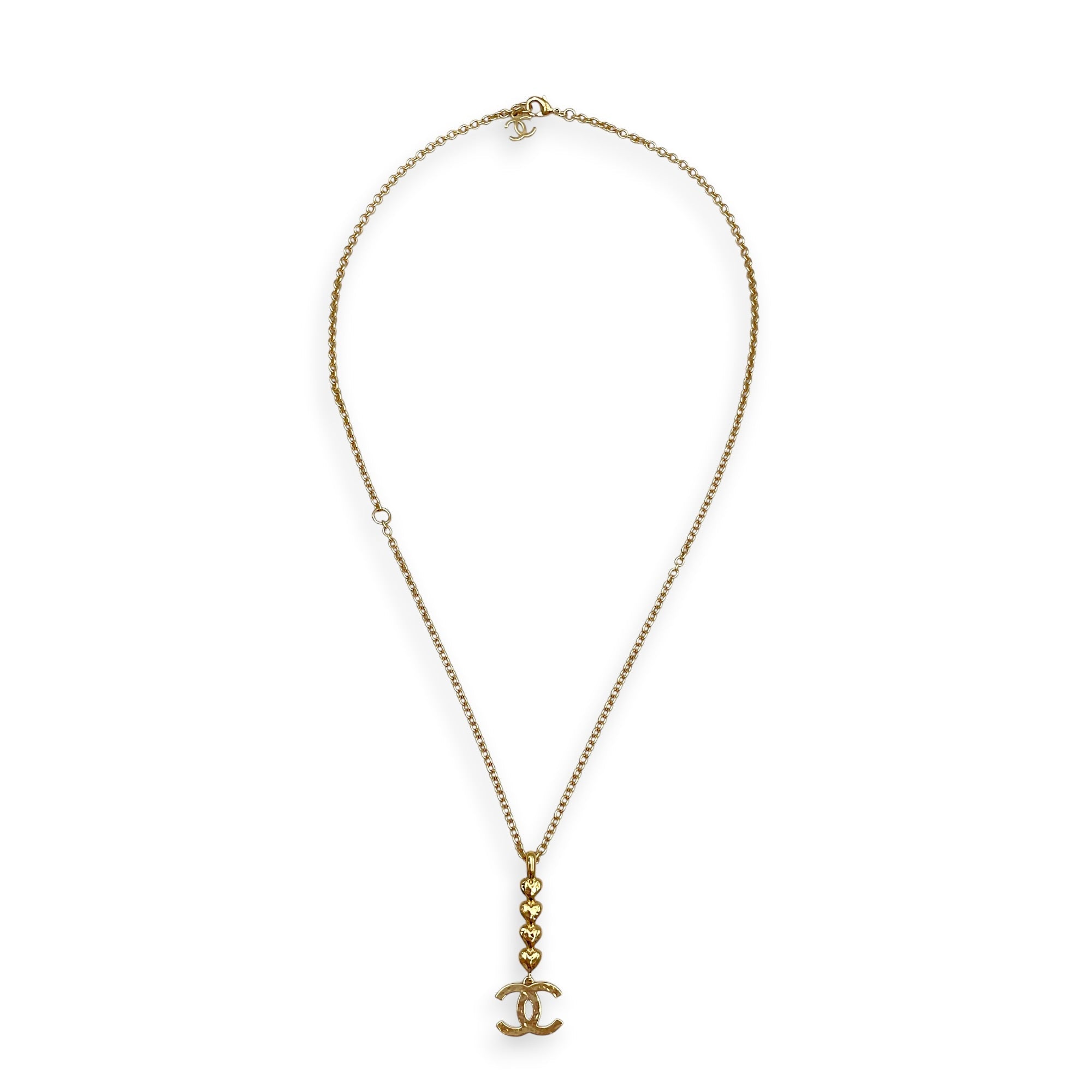CC Gold Necklace  Gold hardware CL2608-023067 2
