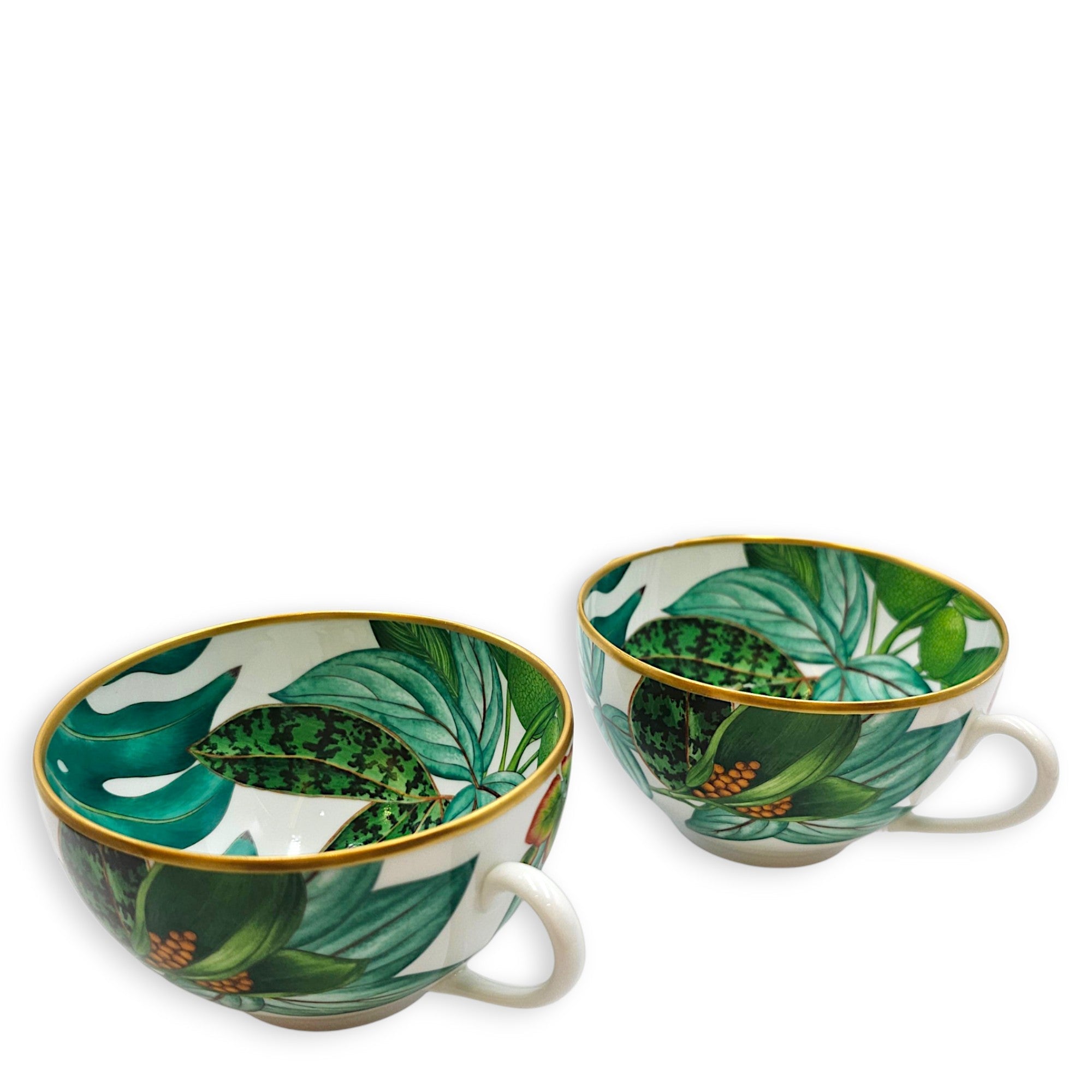 Passifolia Breakfast Tea Cup & saucer set Multi-colour Homeware Gold hardware CL2608-023068 10