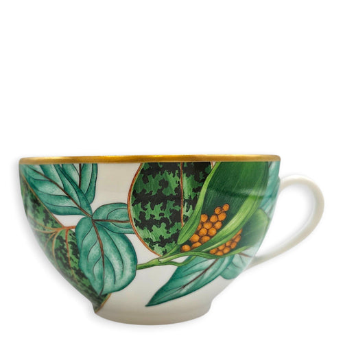 Passifolia Breakfast Tea Cup & saucer set Multi-colour Homeware Gold hardware CL2608-023068 5