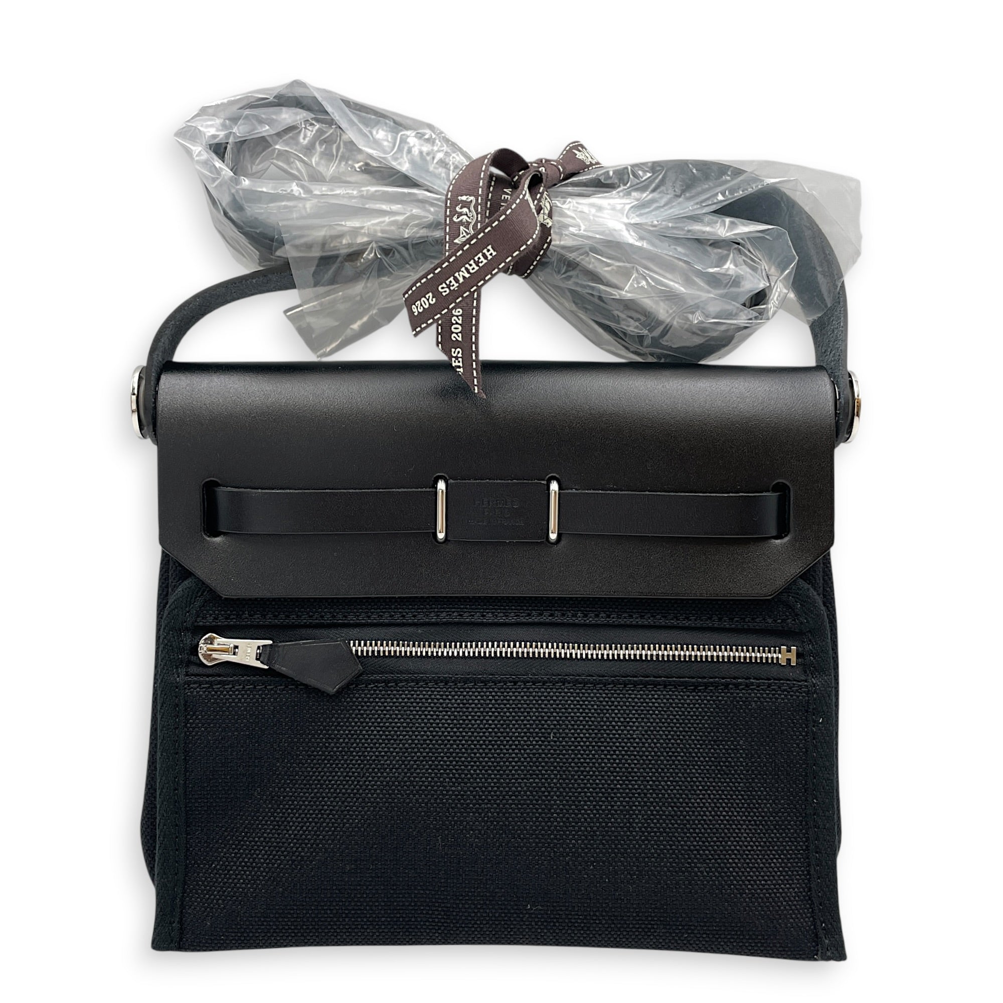 Herbag 20 Noir in Canvas Palladium hardware CL2608-023083 2