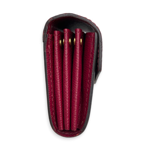 Victorine Pink Card Holder in Monogram Coated Canvas Gold hardware CL2608-023084 3