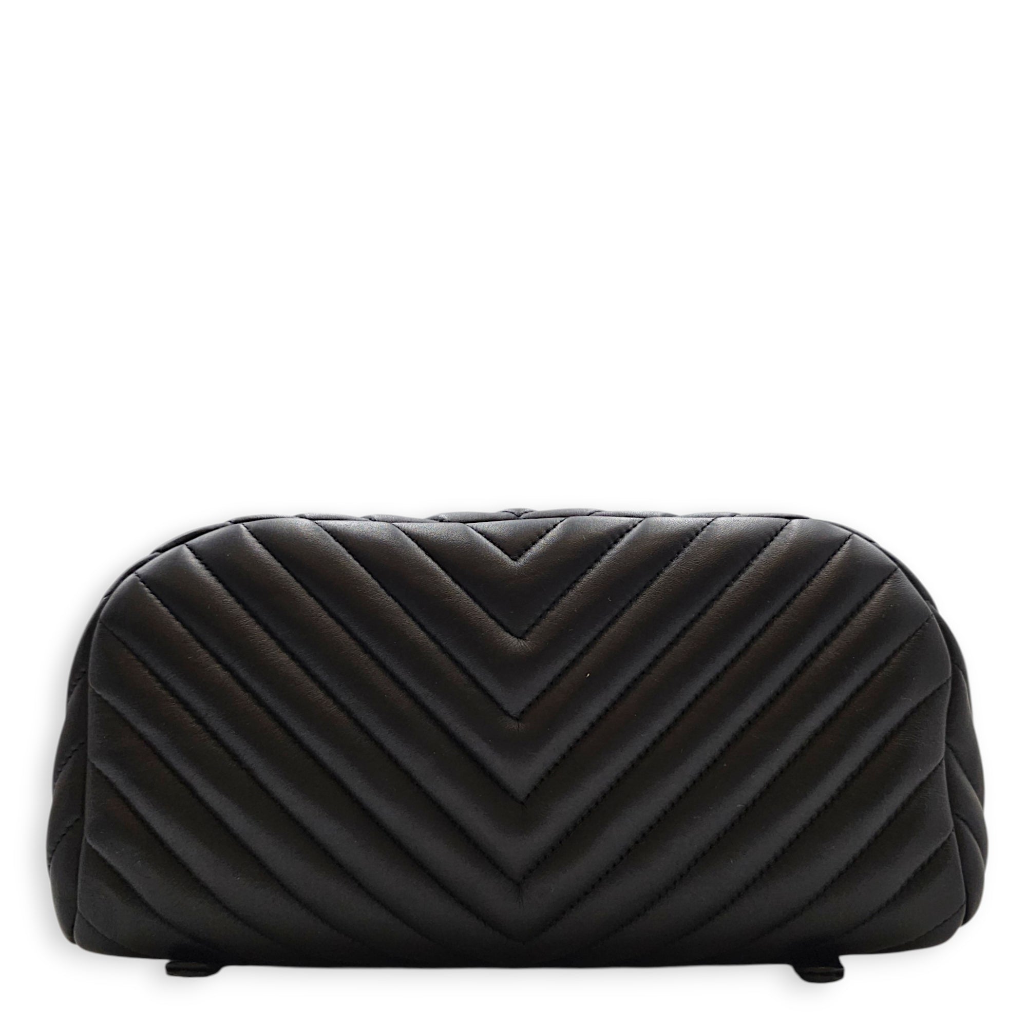 Urban Spirit Medium Black Backpack in Lambskin Silver hardware CL2608-023093 6