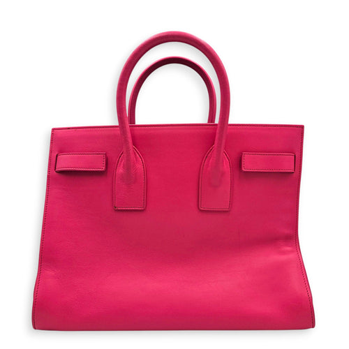 Sac de Jour 30cm Fuchsia Shoulder Bag in Calfskin Gold hardware CL2608-023094 2