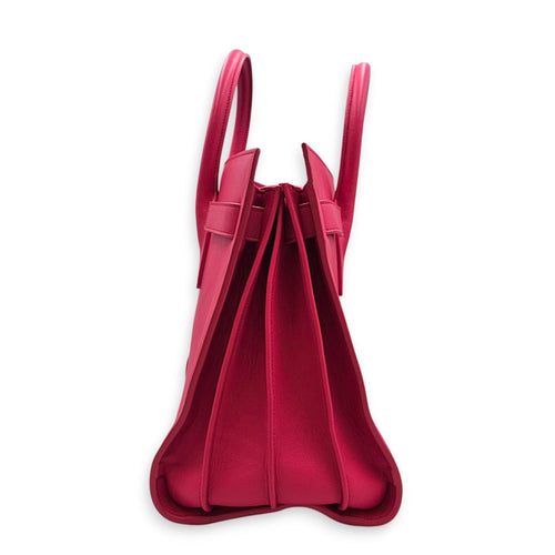 Sac de Jour 30cm Fuchsia Shoulder Bag in Calfskin Gold hardware CL2608-023094 4