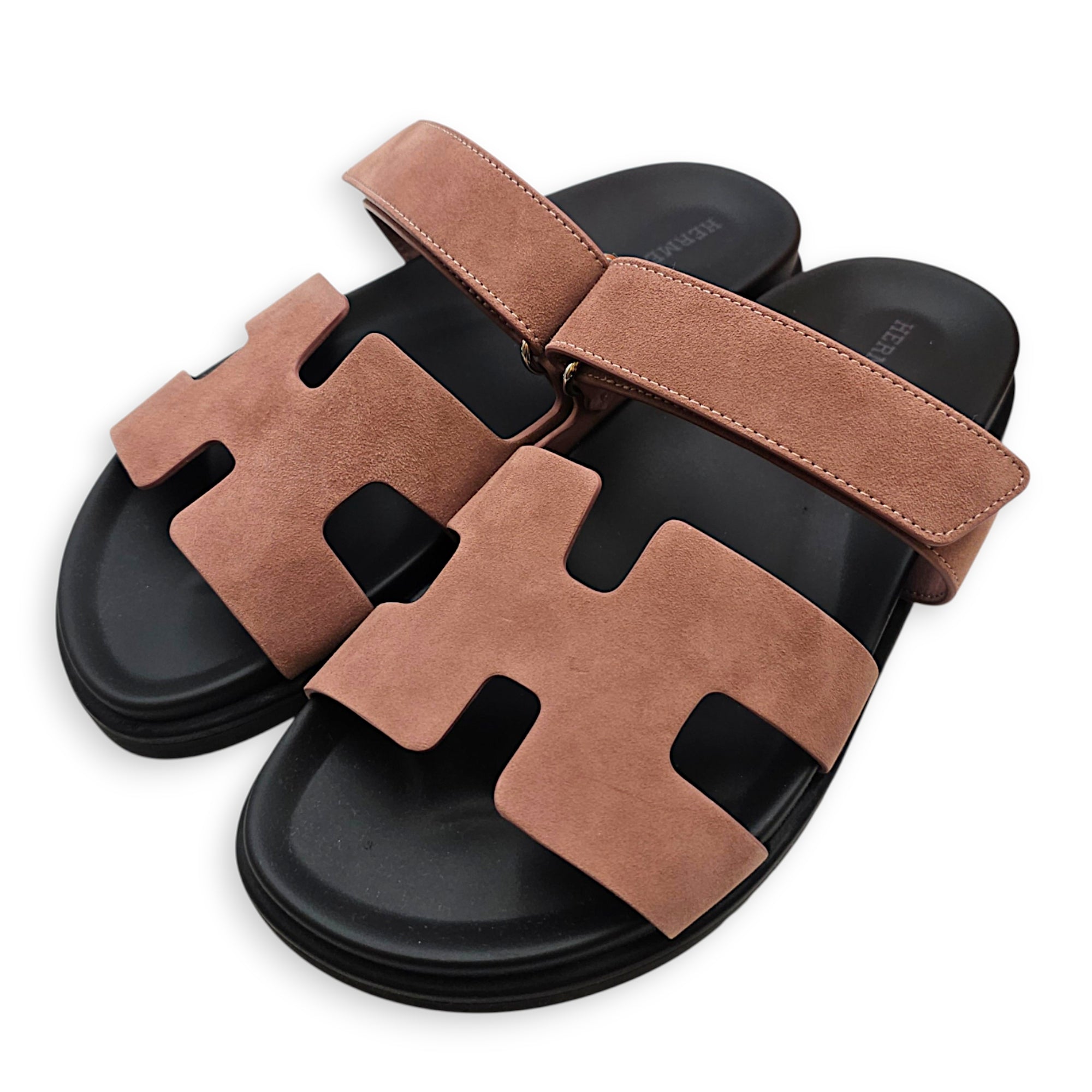 Chypre  38 Rose Antique Sandals in Suede Leather CL2608-023098 3