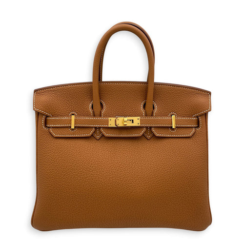 Birkin 25 Gold in Togo Gold hardware CL2608-023100 1