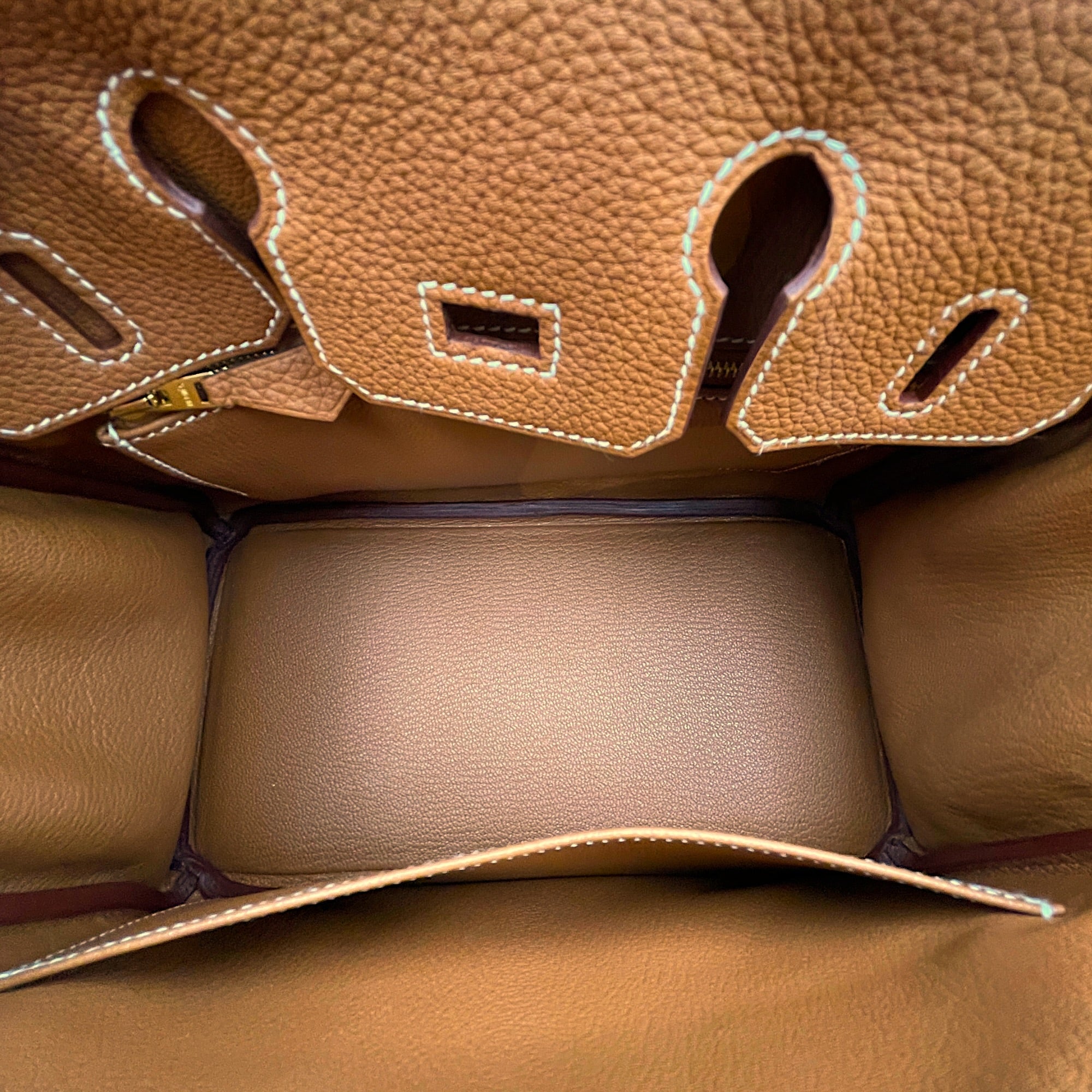 Birkin 25 Gold in Togo Gold hardware CL2608-023100 6