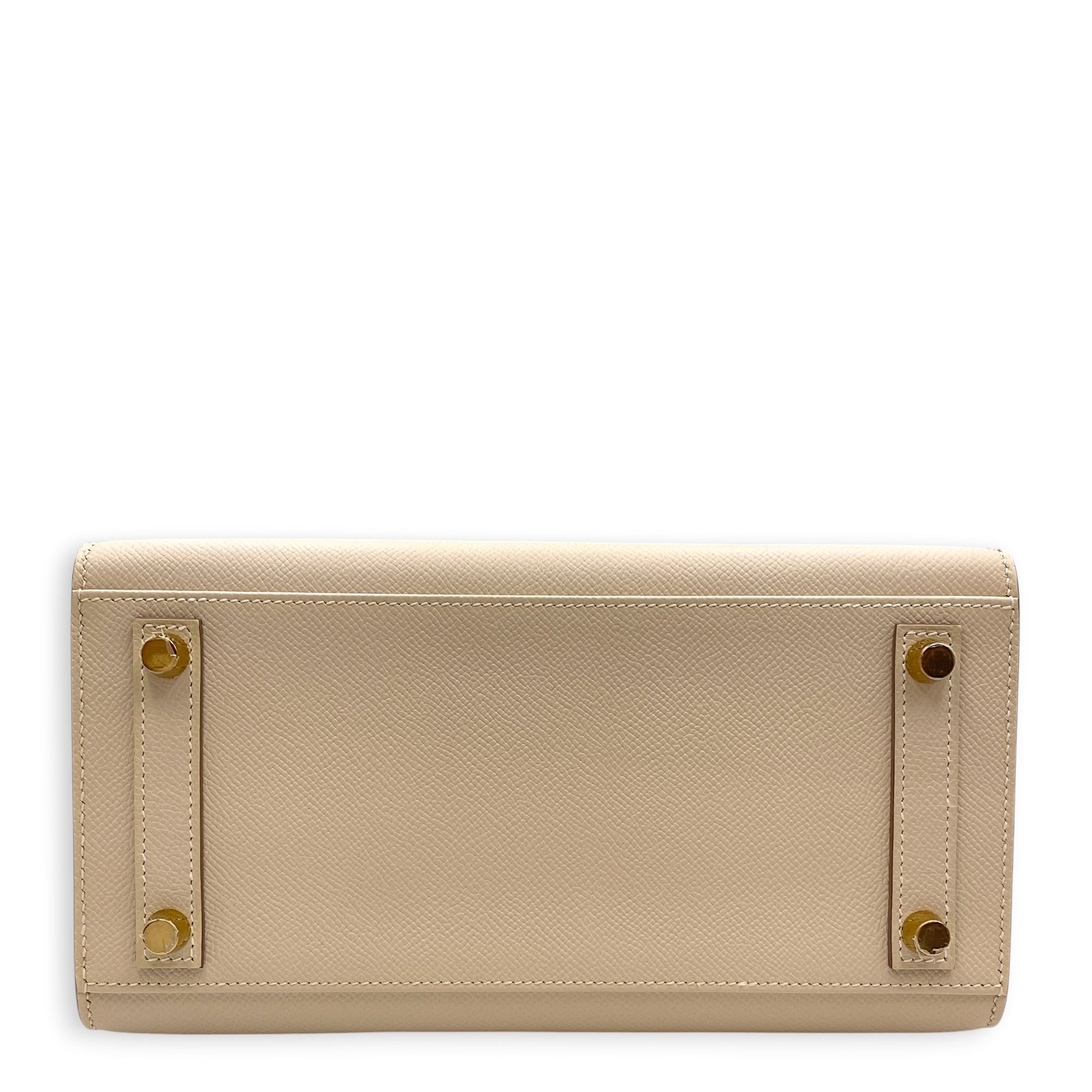 Sellier Birkin 25 Craie in Epsom Gold hardware CL2608-023101 5