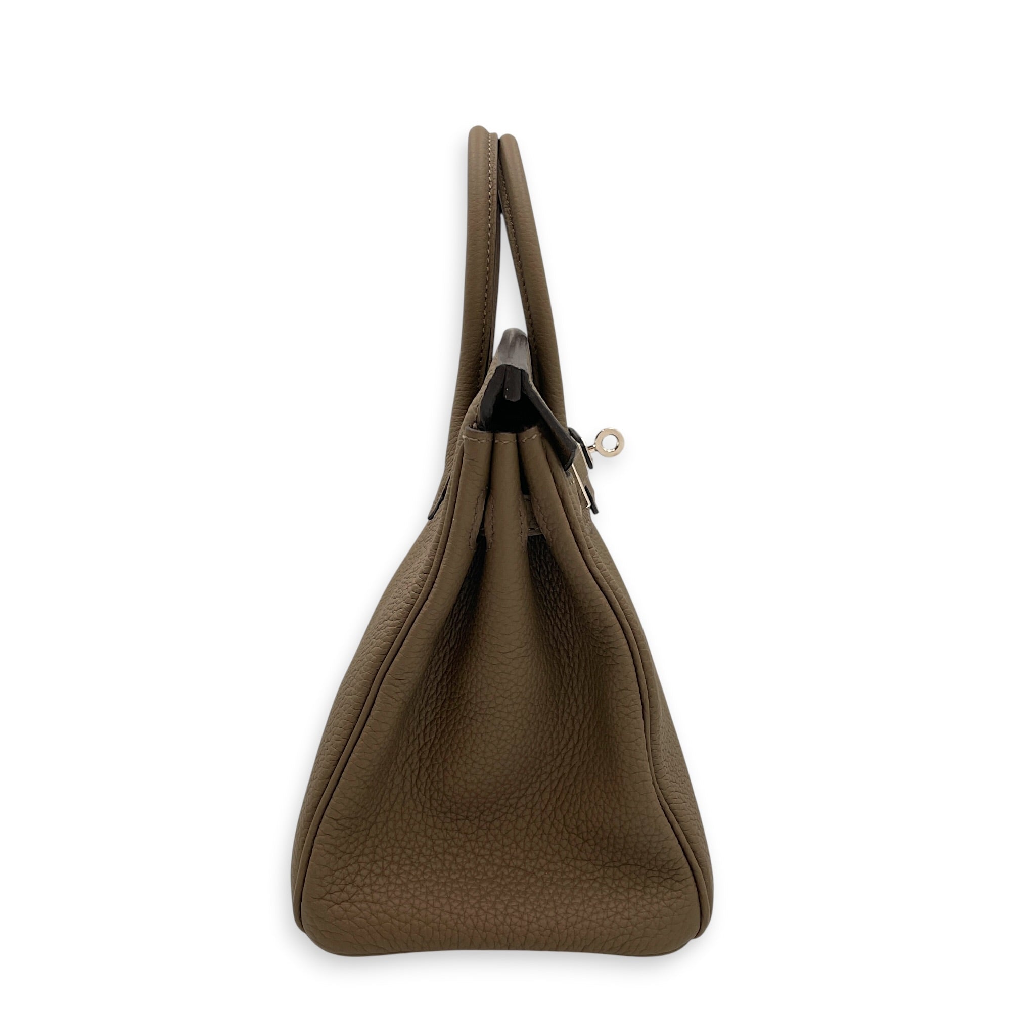 Birkin 25 Toundra in Togo Palladium hardware CL2608-023102 3