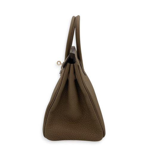 Birkin 25 Toundra in Togo Palladium hardware CL2608-023102 4