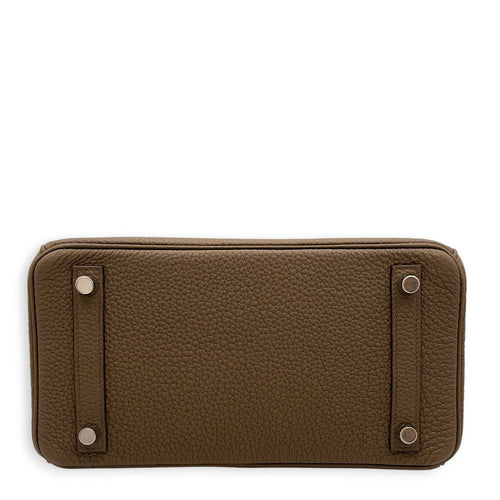 Birkin 25 Toundra in Togo Palladium hardware CL2608-023102 5