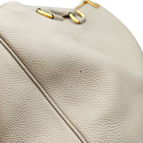 VItello Daino  38cm  Grey Shoulder Bag in Calfskin Gold hardware CL2608-023104 11