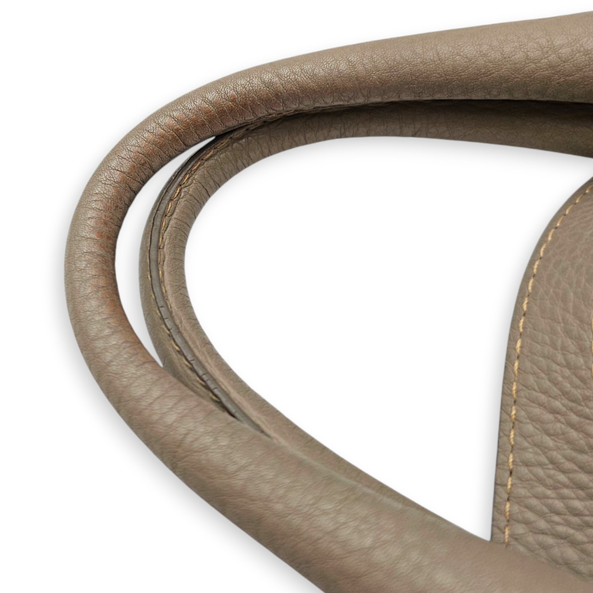 VItello Daino  38cm  Grey Shoulder Bag in Calfskin Gold hardware CL2608-023104 12