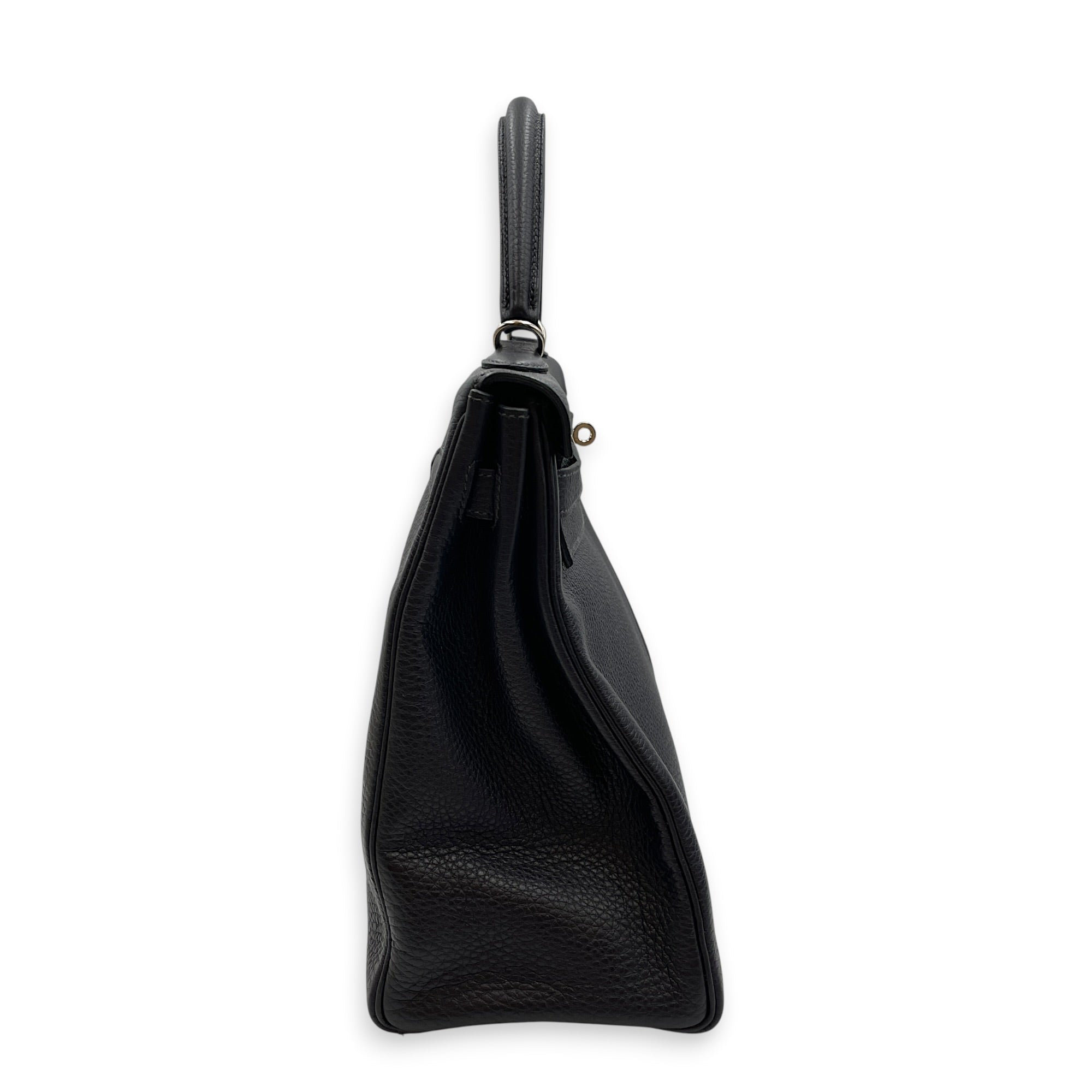 Kelly 35 Blue Indigo in Togo Palladium hardware CL2608-023111 3