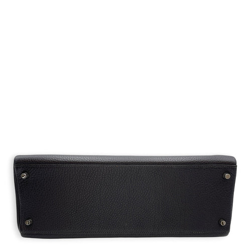 Kelly 35 Blue Indigo in Togo Palladium hardware CL2608-023111 5
