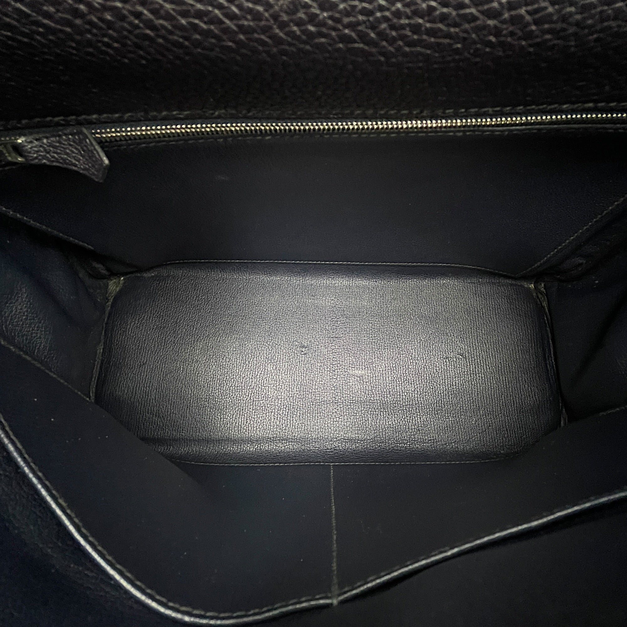 Kelly 35 Blue Indigo in Togo Palladium hardware CL2608-023111 6