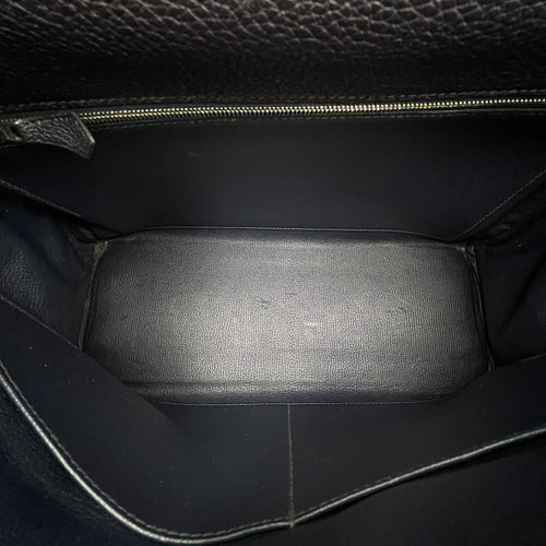 Kelly 35 Blue Indigo in Togo Palladium hardware CL2608-023111 6
