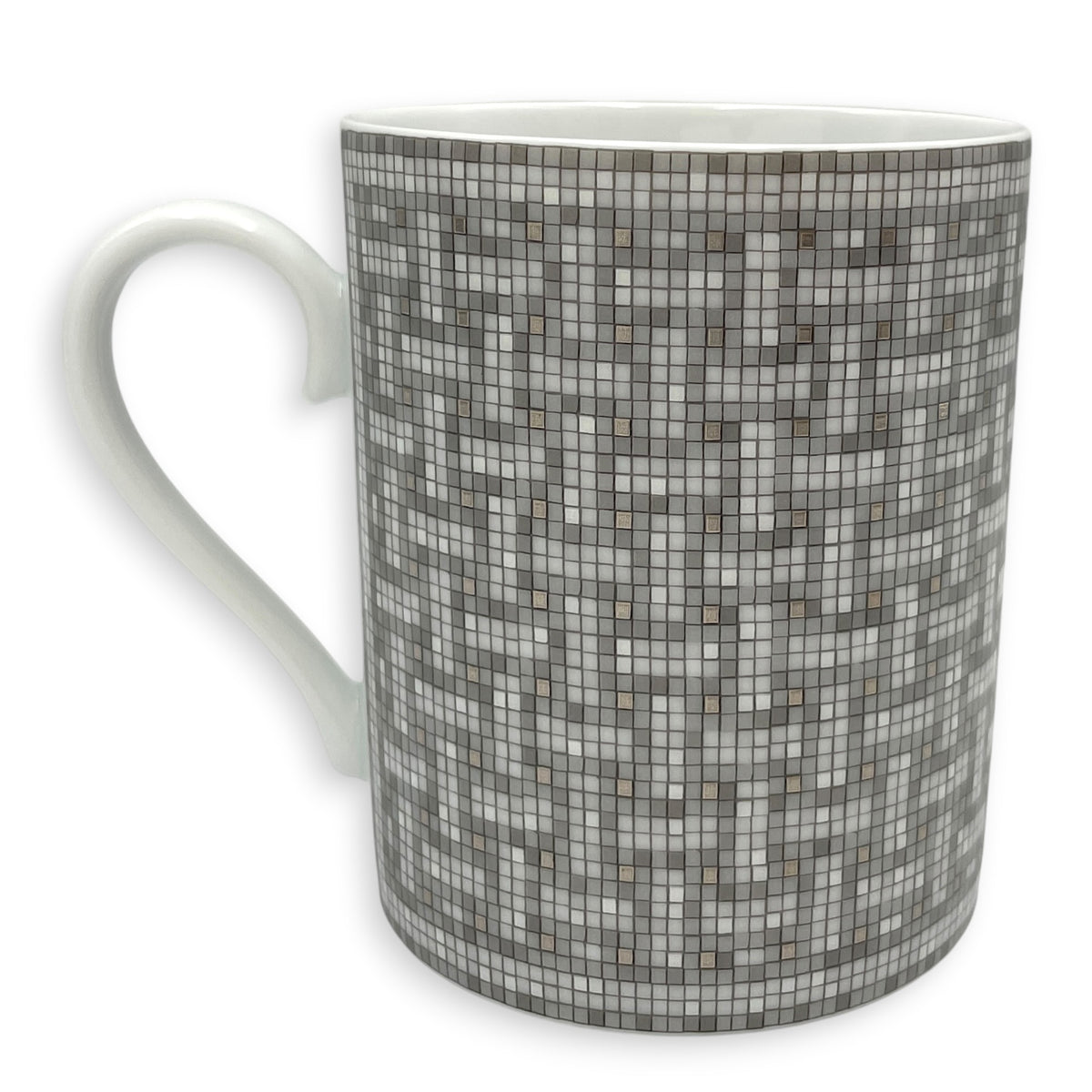 Mosaique Au 24 Platinum Mug  Tableware in Porcelaine