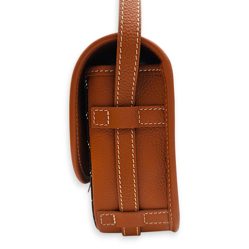 Belvedere PM Brown Shoulder Bag in Coated Canvas Silver hardware CL2608-023119 3