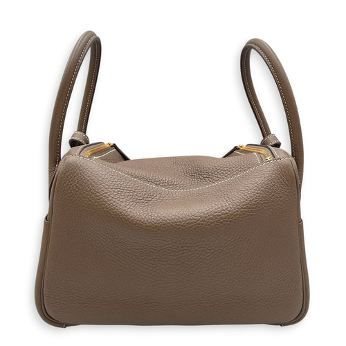Lindy 26 Etoupe in Clemence Gold hardware CL2608-023121 2