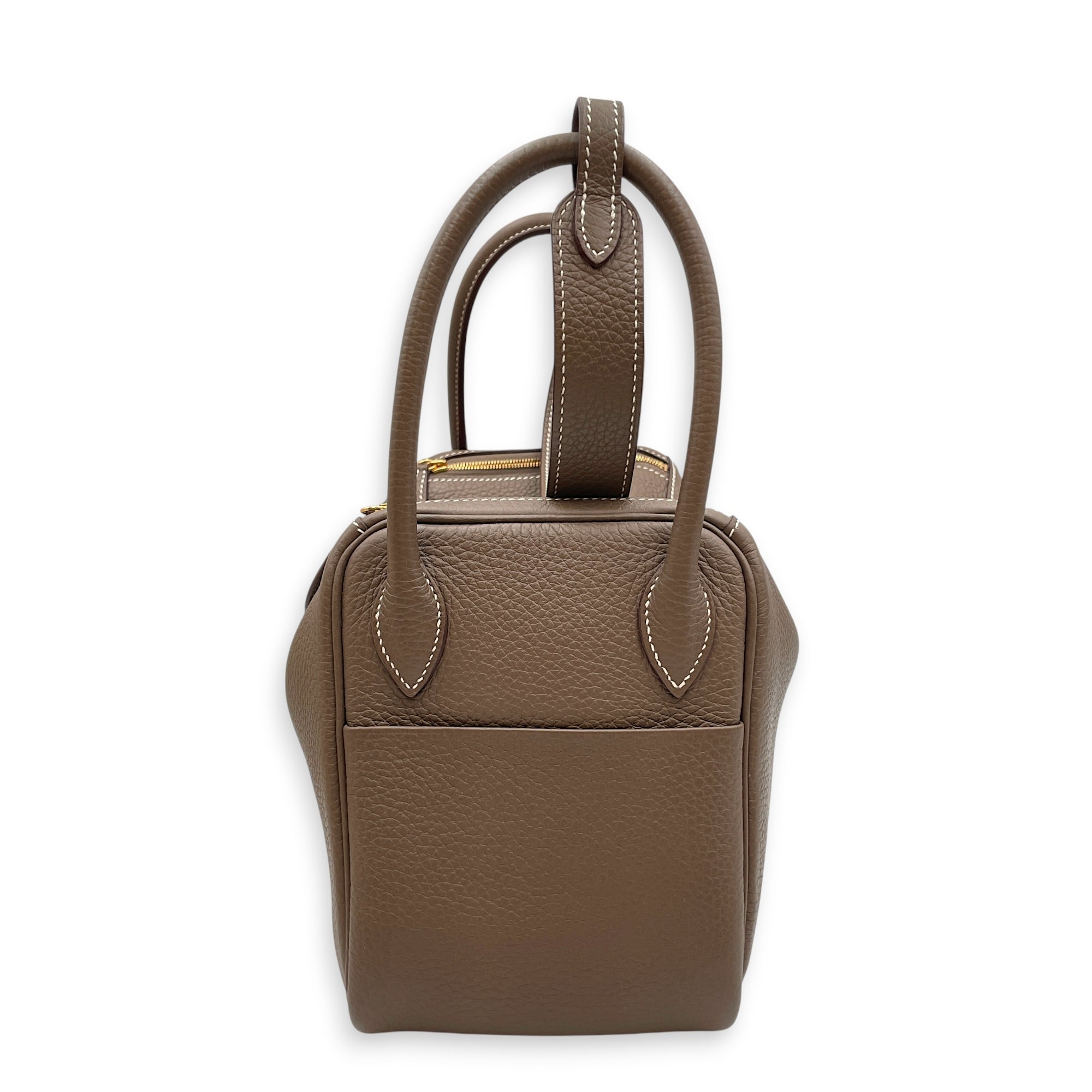 Lindy 26 Etoupe in Clemence Gold hardware CL2608-023121 4