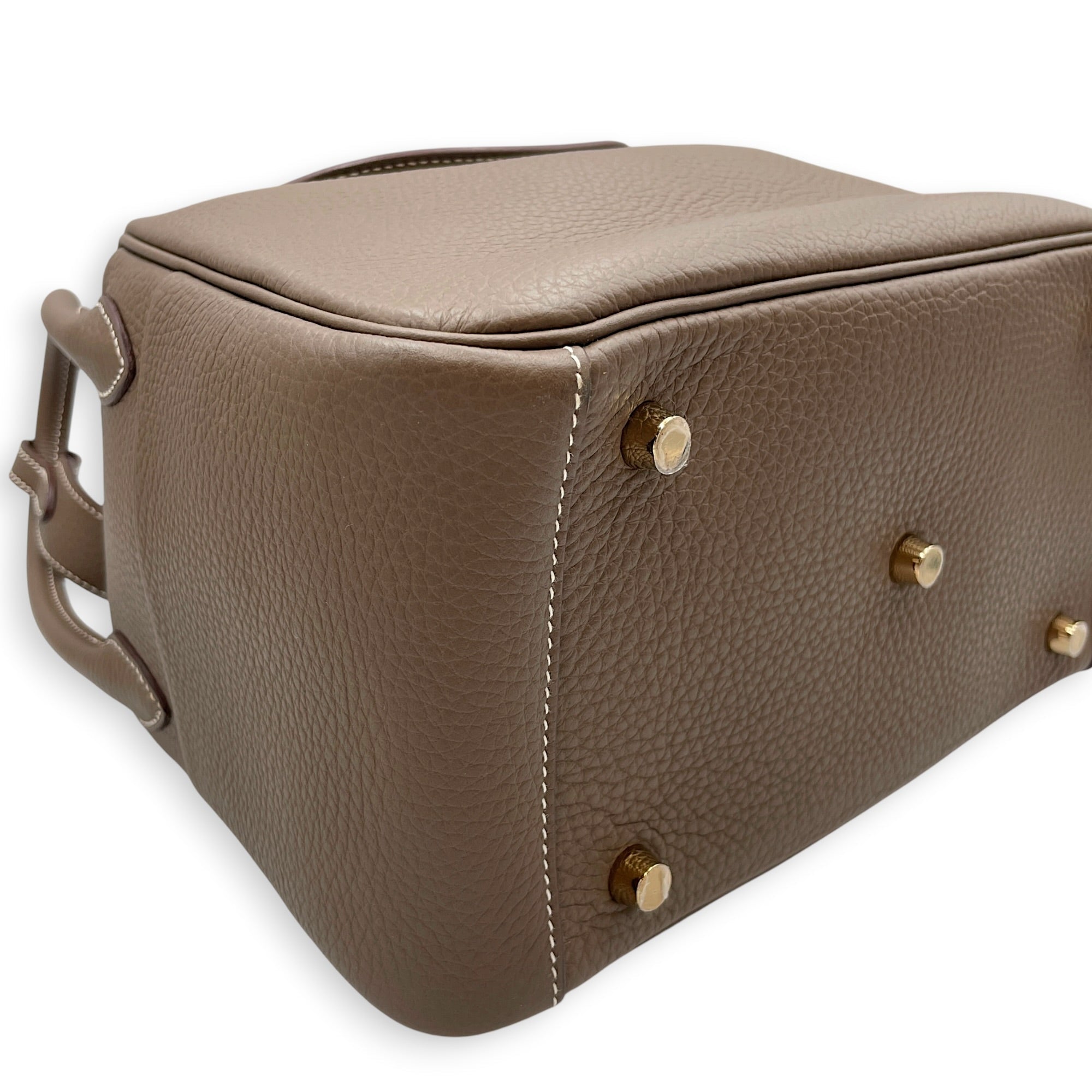 Lindy 26 Etoupe in Clemence Gold hardware CL2608-023121 7