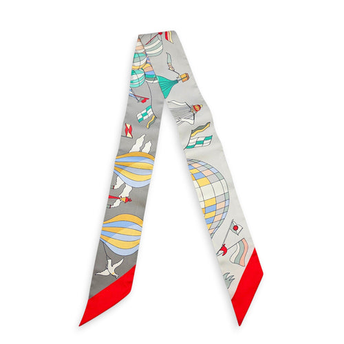 Les Folies Du Ciel (pair) Gris/Rouge Twilly CL2608-023127 1