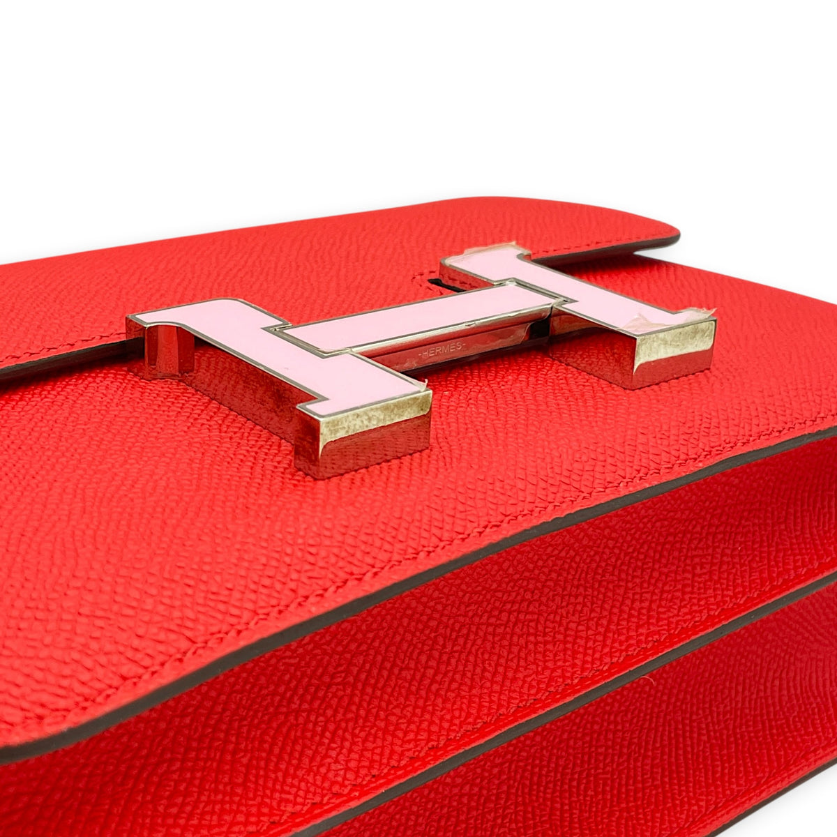 Constance 24 Rouge de Coeur in Epsom Palladium hardware