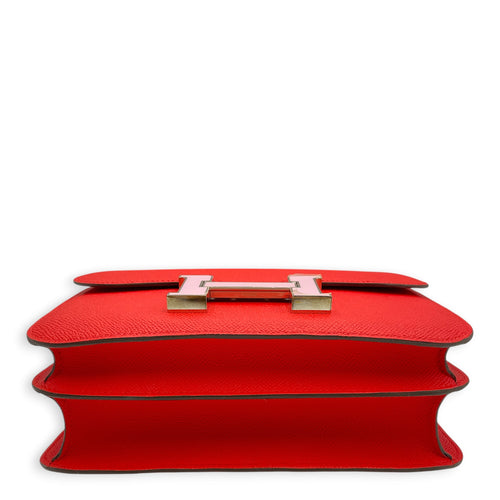 Constance 24 Rouge de Coeur in Epsom Palladium hardware