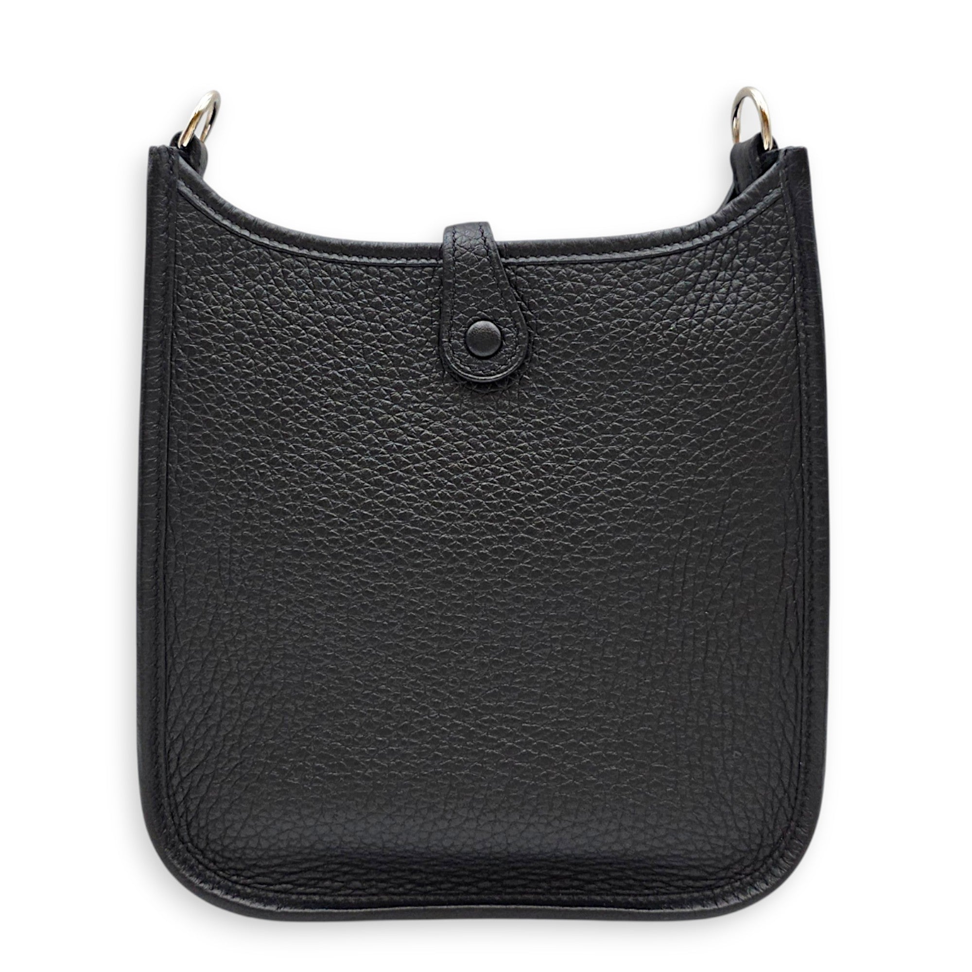 Evelyne Mini Noir in Clemence Palladium hardware CL2608-023133 2
