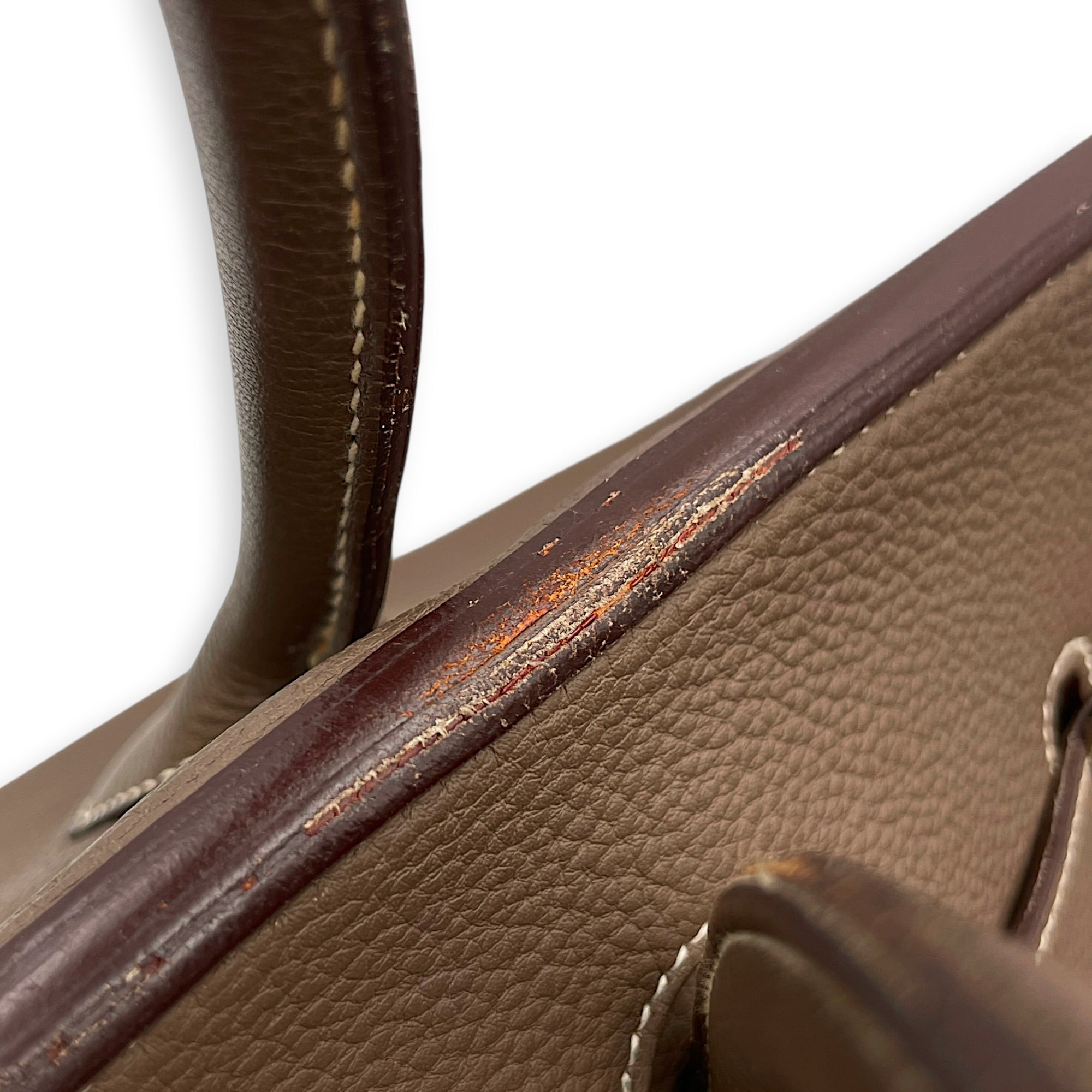 Birkin Voyage 50  Etoupe in Togo Palladium hardware CL2608-023139 17