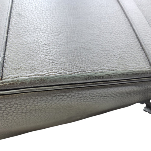 Birkin Voyage 50 Noir in Togo Palladium hardware