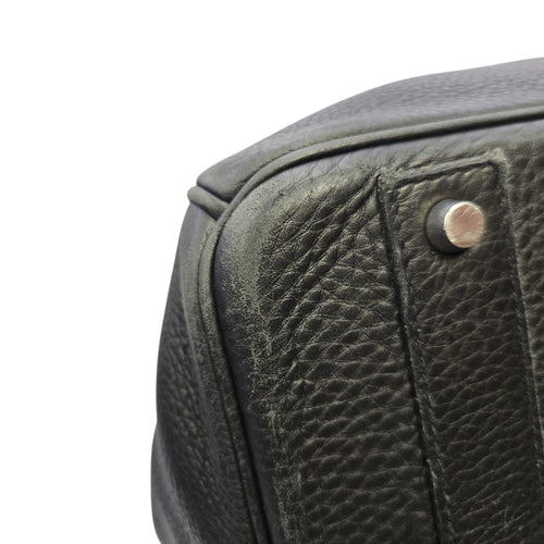 Birkin Voyage 50 Noir in Togo Palladium hardware