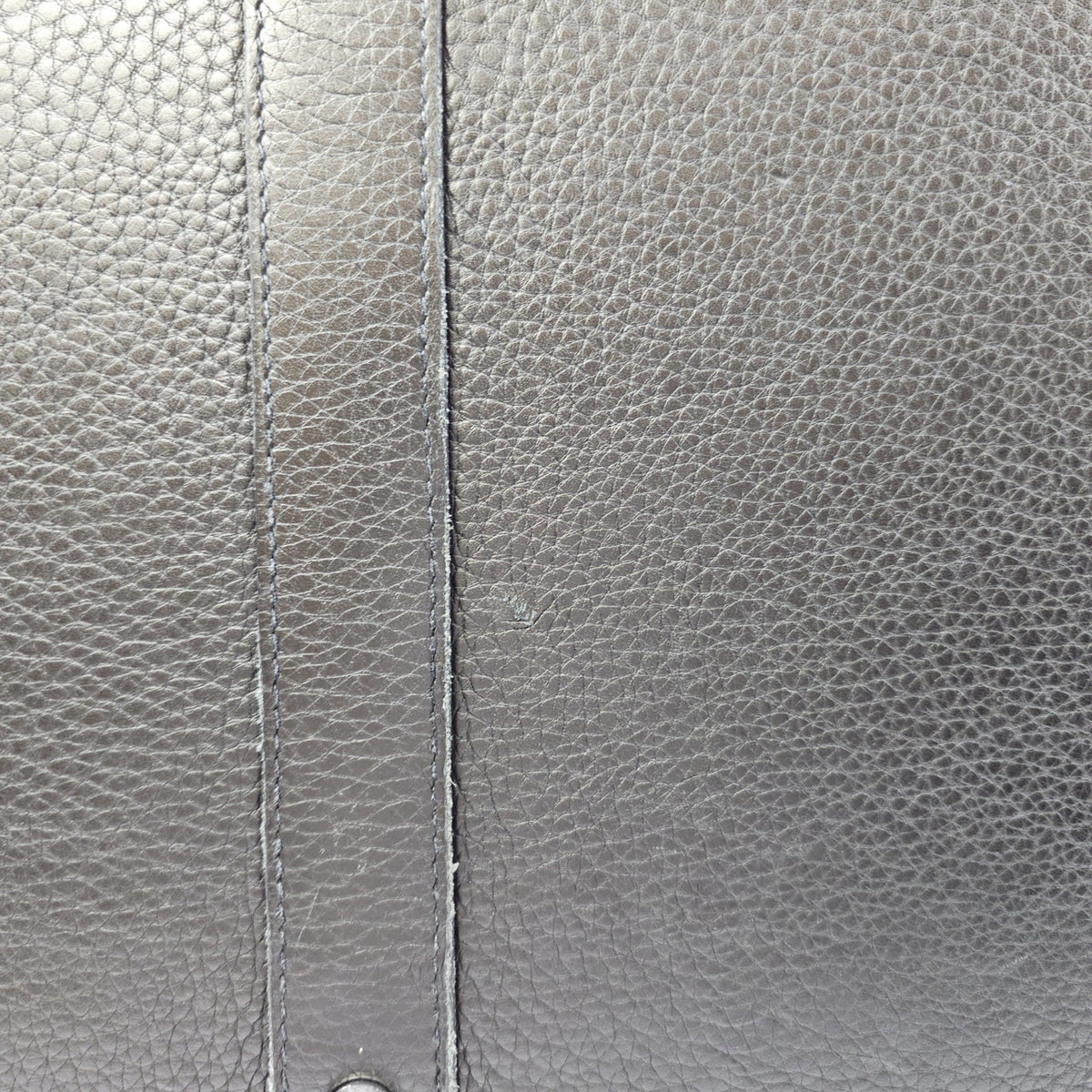Birkin Voyage 50 Noir in Togo Palladium hardware