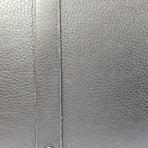 Birkin Voyage 50 Noir in Togo Palladium hardware
