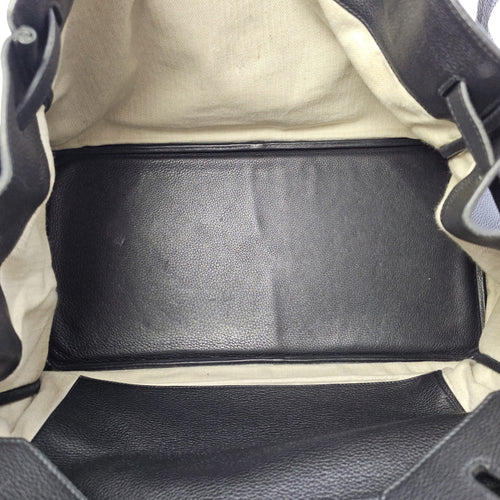Birkin Voyage 50 Noir in Togo Palladium hardware