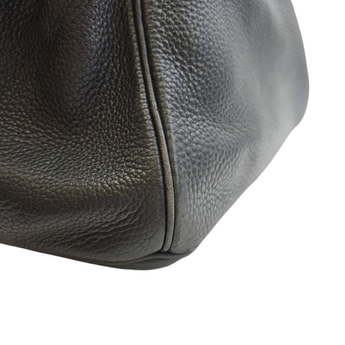 Birkin Voyage 50 Noir in Togo Palladium hardware