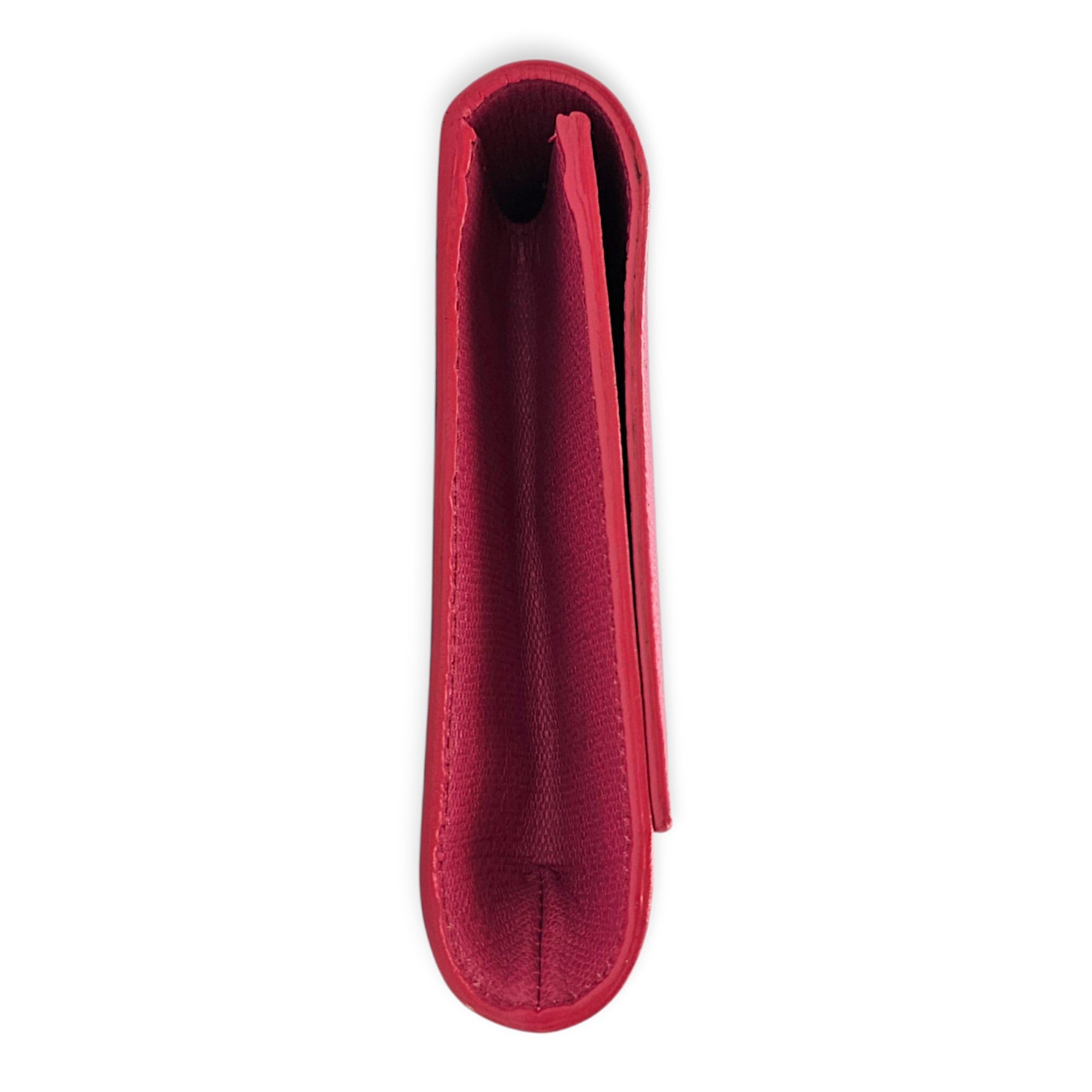 Classic Y Ligue  28cm Pink Clutch  in Calfskin Gold hardware CL2608-023145 3