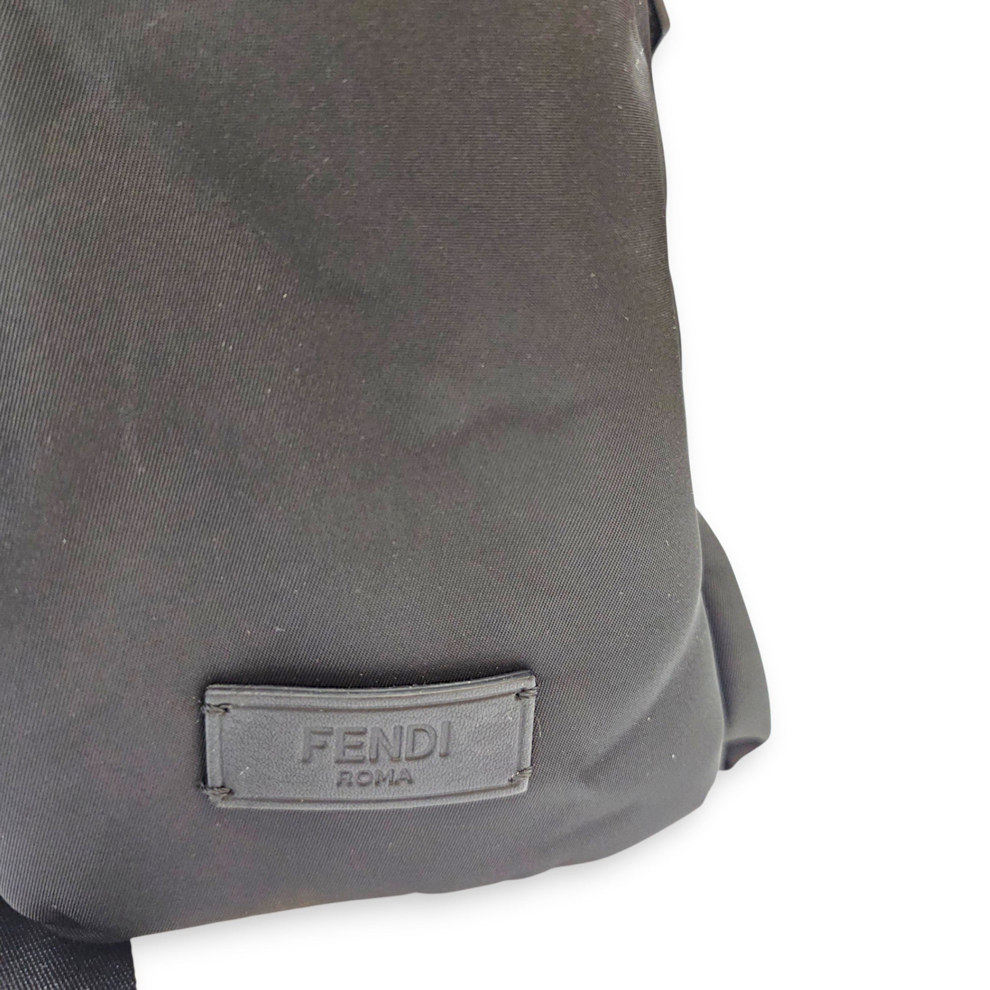 Monster Black Backpack in Nylon Silver hardware CL2608-023146 13