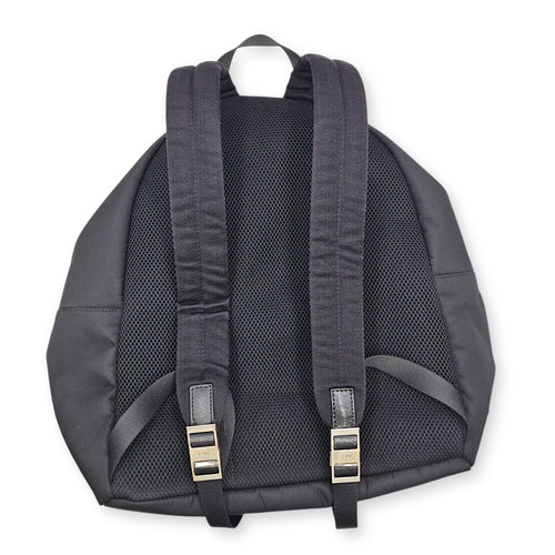 Monster Black Backpack in Nylon Silver hardware CL2608-023146 2